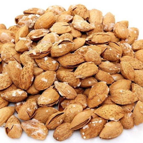 بادام پوست کاغذی نیم کیلویی نمکی (500 گرمی)
