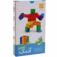 آدمک چوبی جذاب و رنگی روپک