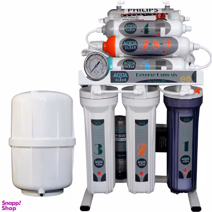 دستگاه تصفیه کننده آب آکوآ کلیر مدل NEW DESIGN2020-AFQ10 به همراه فیلتر مجموعه 3 عددی