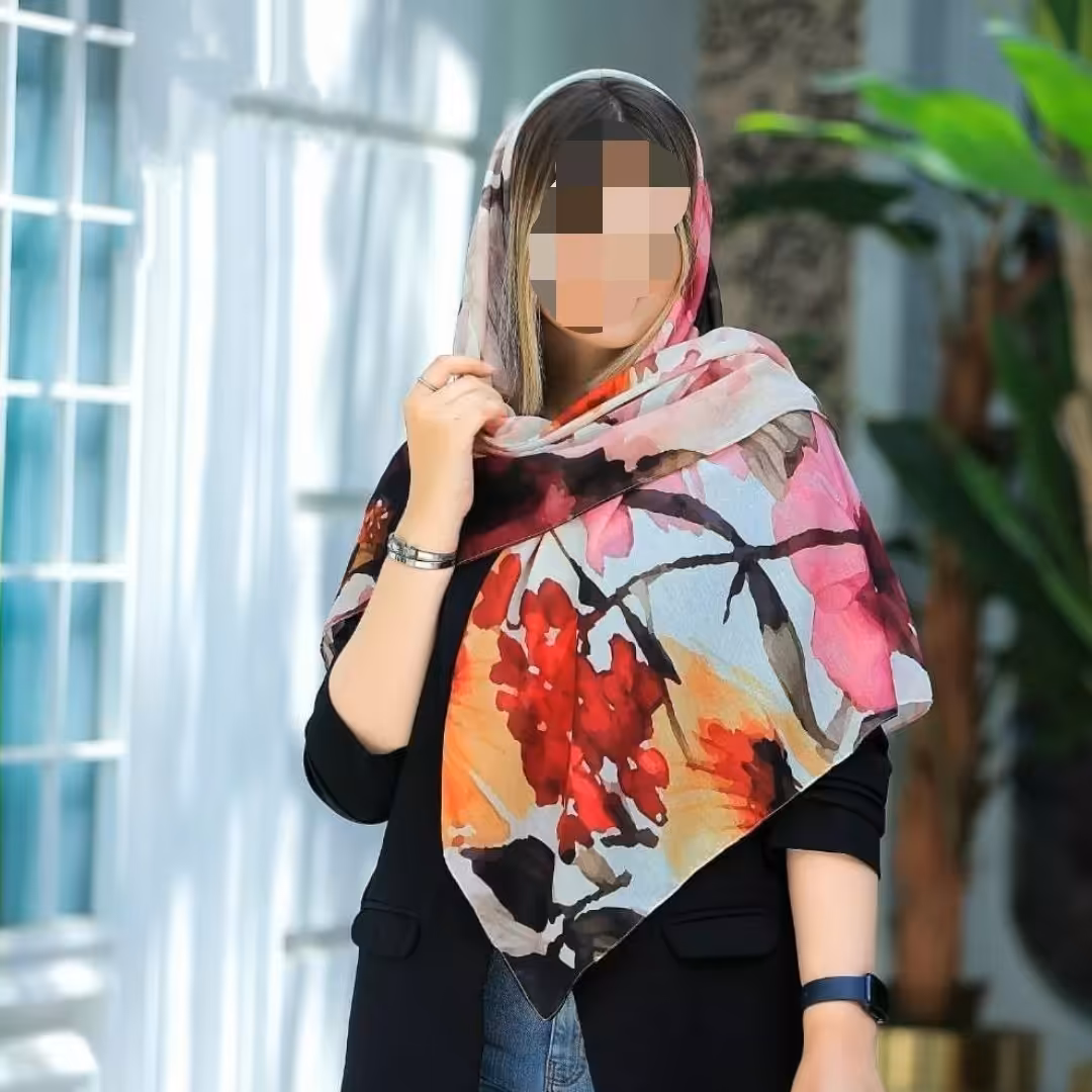 روسری قواره 140 منگوله دار