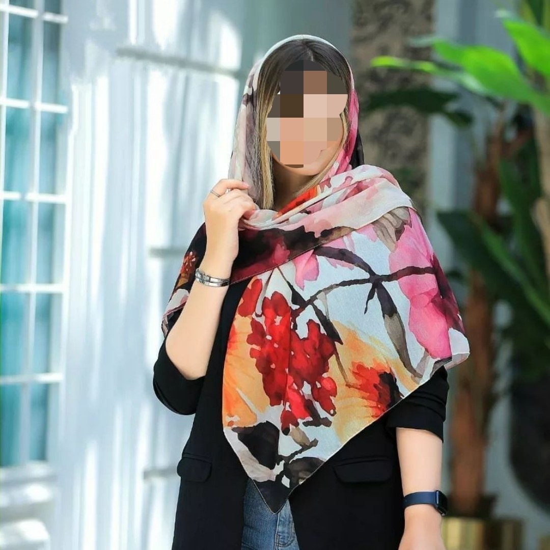 روسری قواره 140 منگوله دار