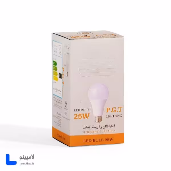 لامپ ال ای دی حبابی 25 وات PGT