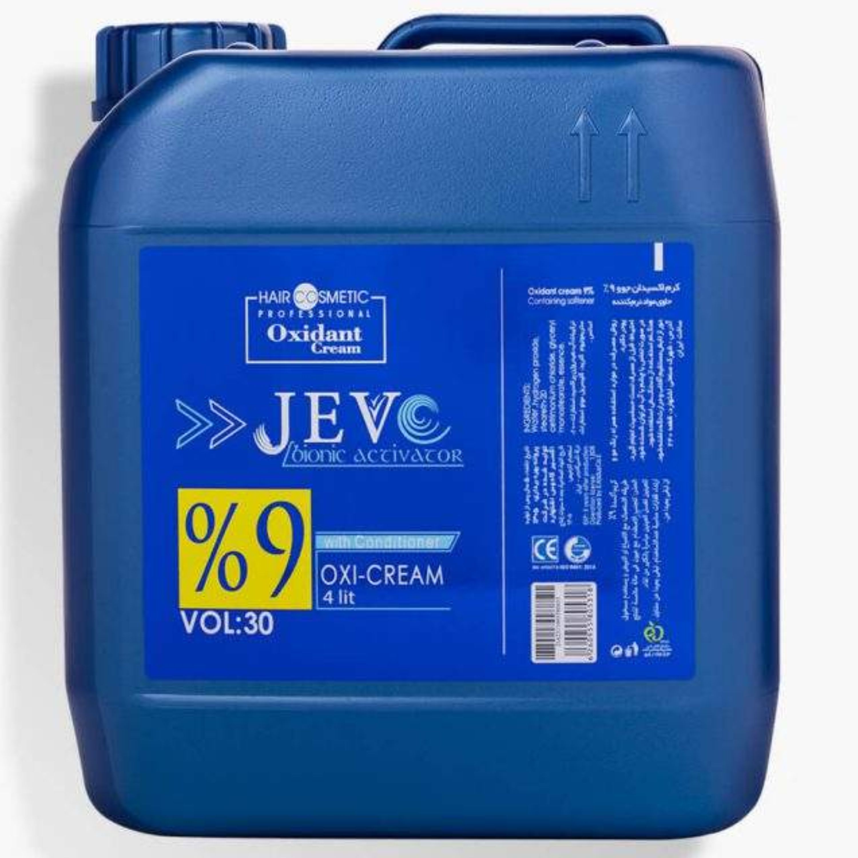 اکسیدان جوو 4لیتری 9 درصد (نمره 2) Jevo