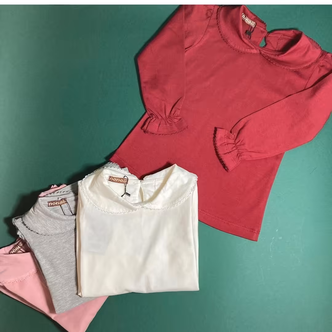 یقه ب ب نخی درجه یک مناسب بچه های  2 تا  4 سال