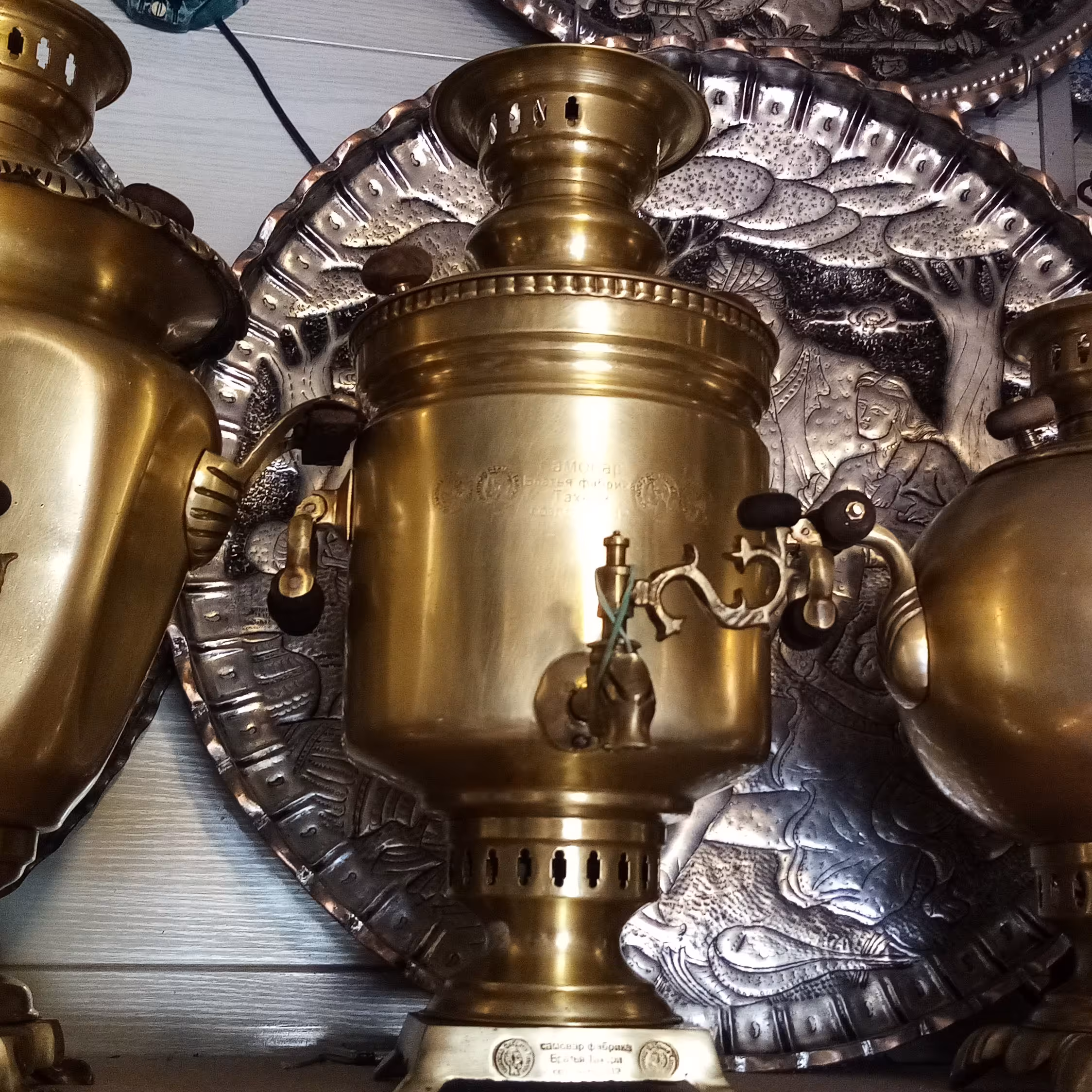 سماور زغالی 3 لیتری درجه 1