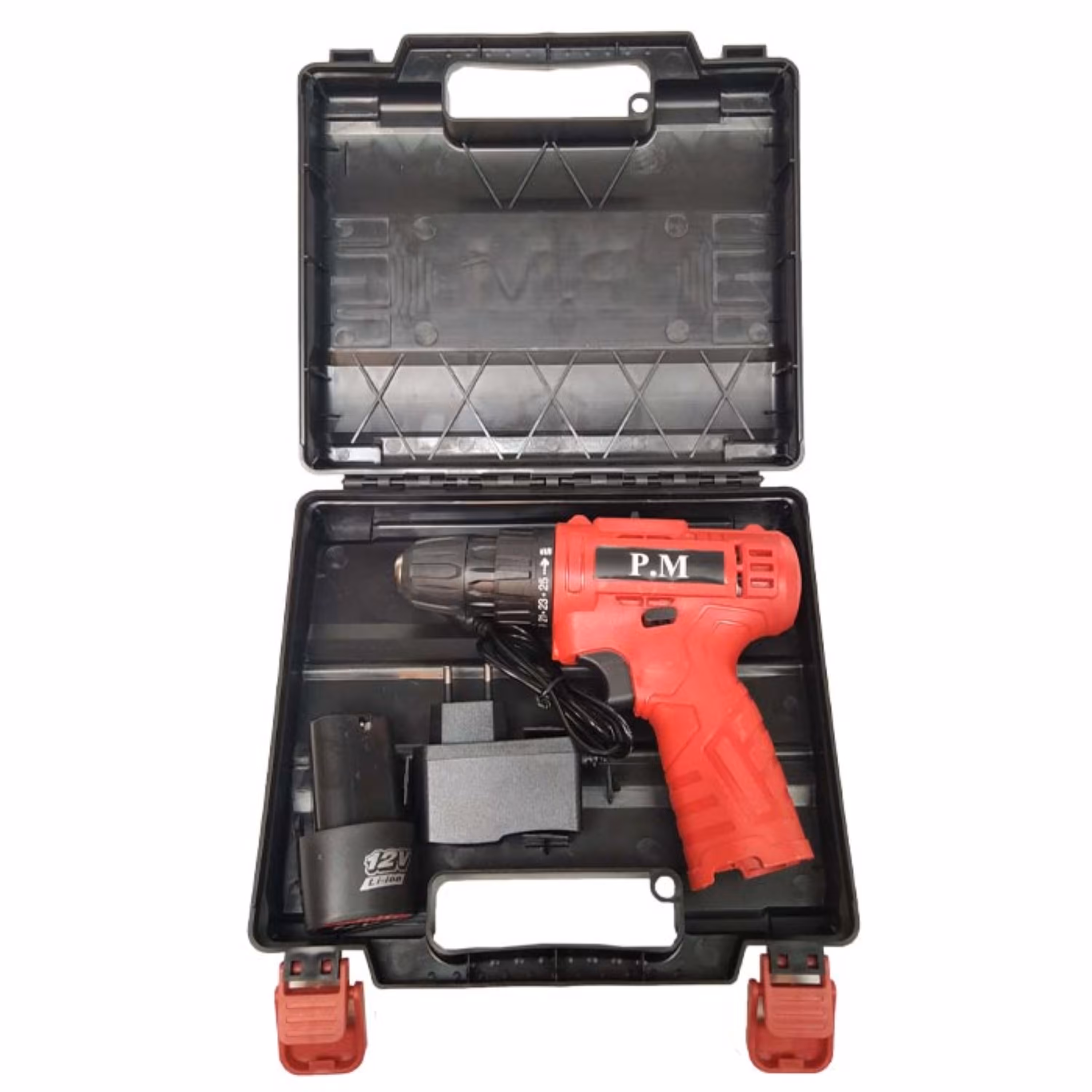 دریل شارژی pm دارای کیف حمل BMC و گارانتی شرکتی 