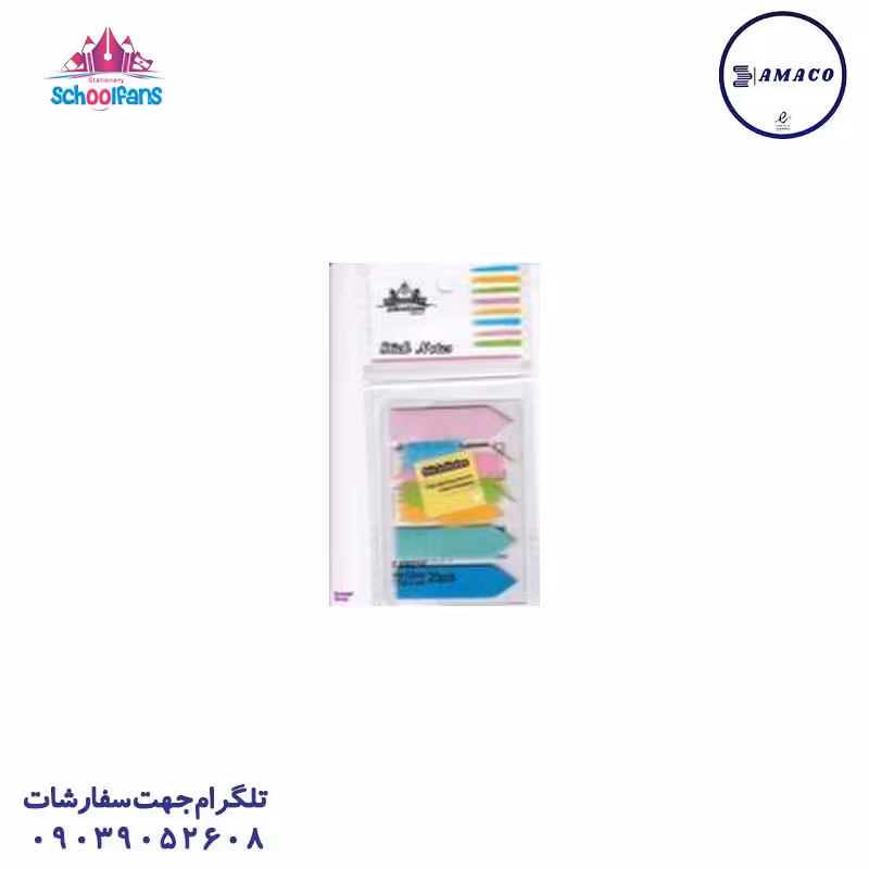 نوت 400 برگی 76*127 9233 اسکول فنس