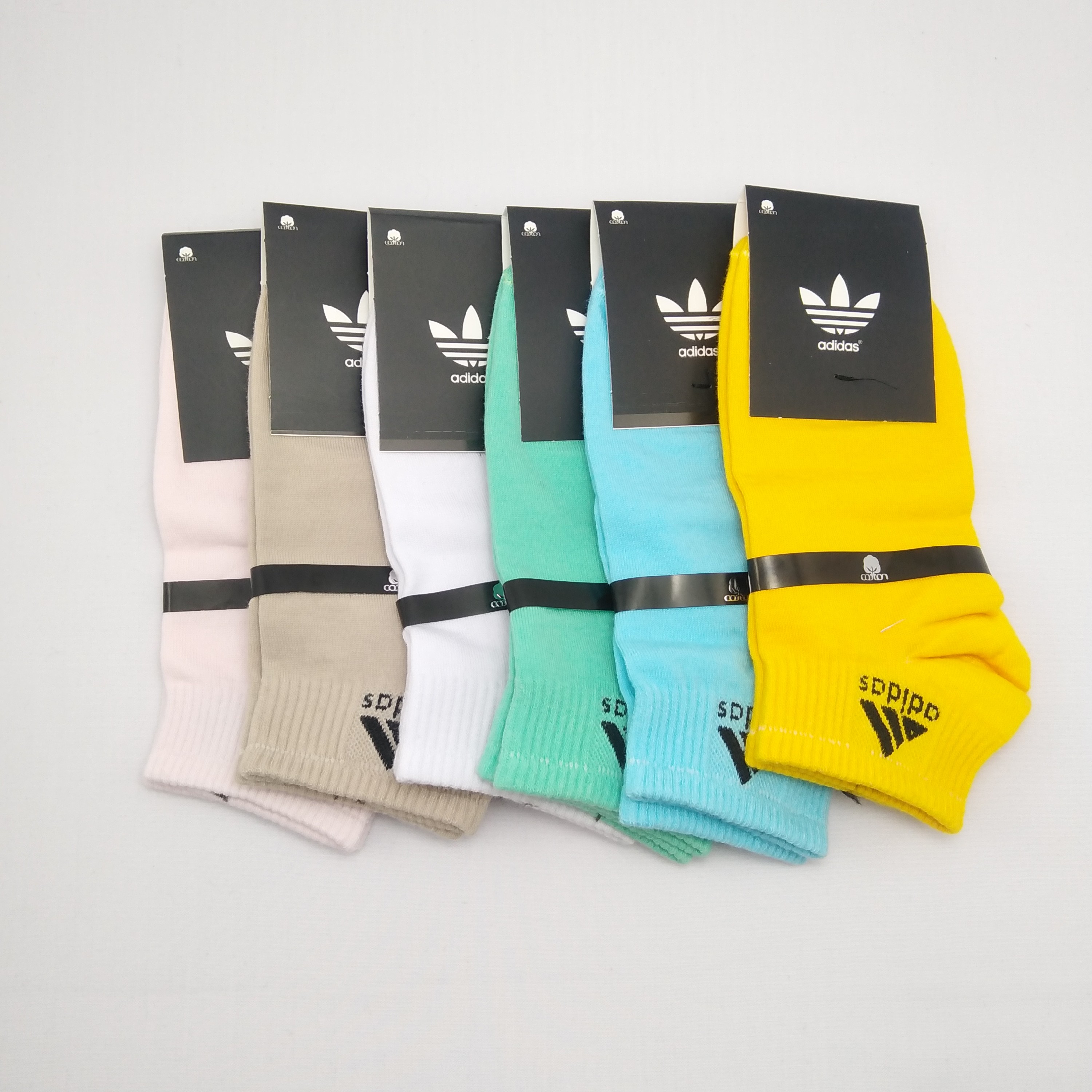 جوراب مچی ساده  ادیداس در رنگ های مختلف