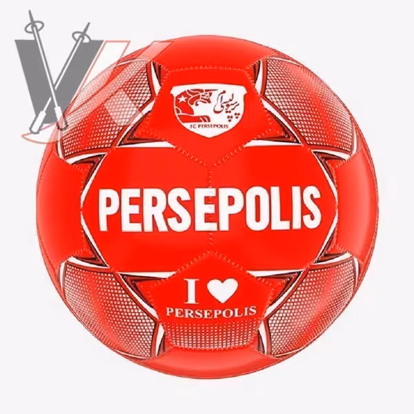 توپ فوتبال سایز 2 دوختی طرح پرسپولیس کد 1901077