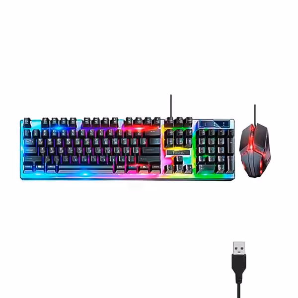 کیبورد و ماوس مخصوص بازی هوکو مدل GM18