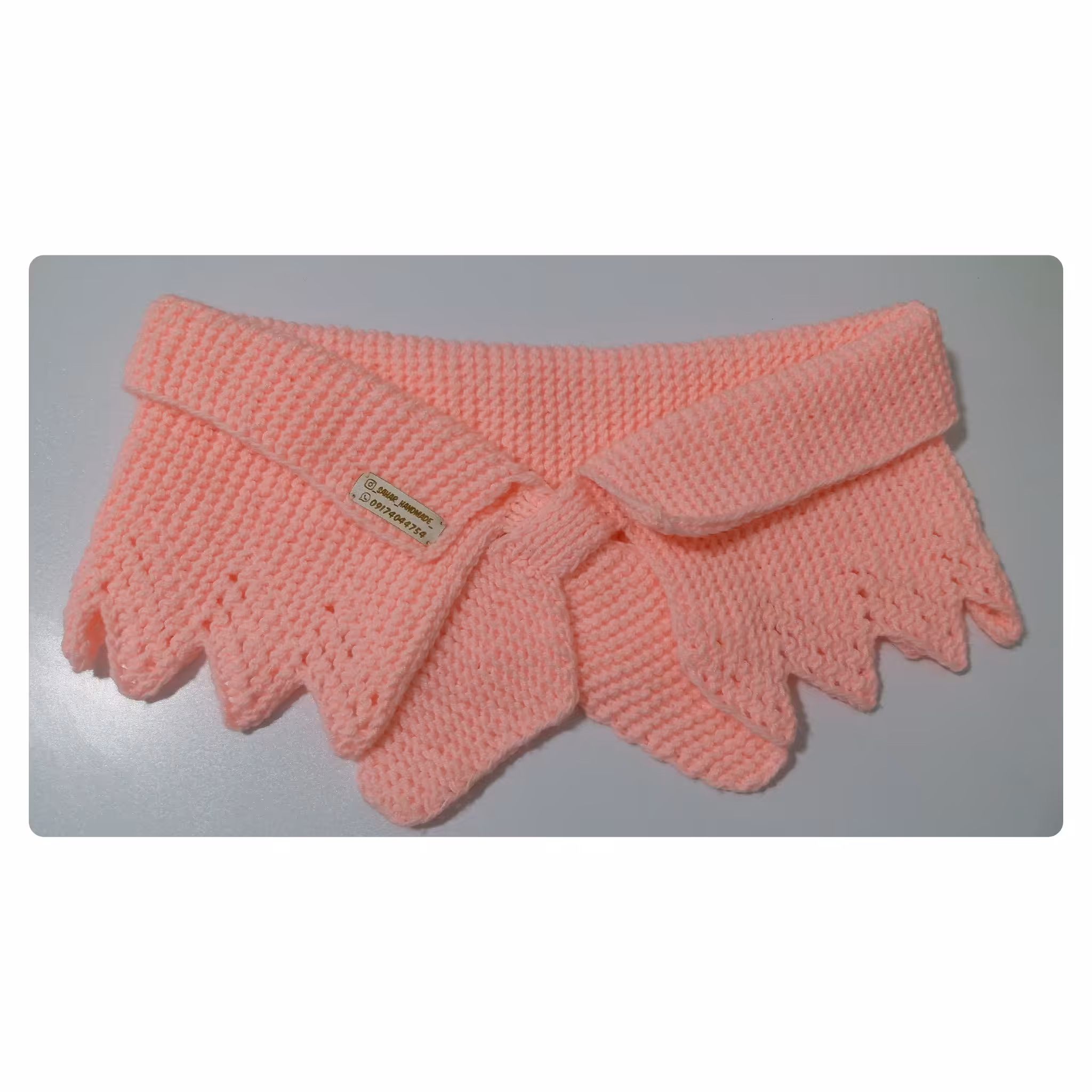 یقه بافت(دستبافت)