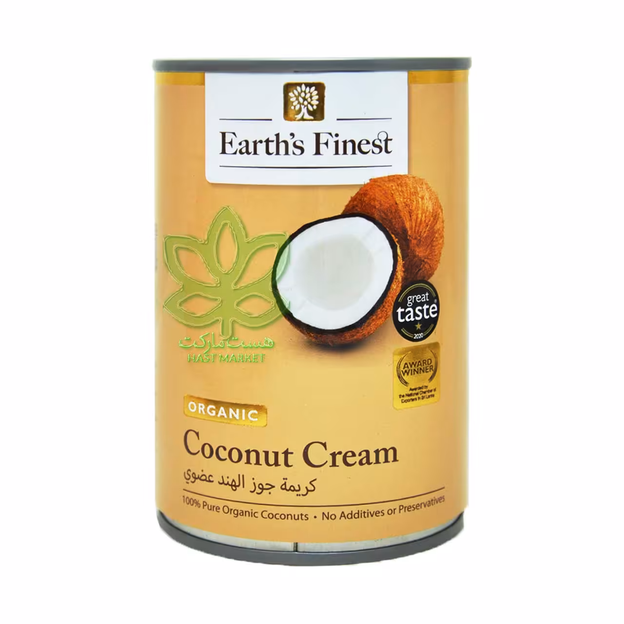کرم نارگیل ارگانیک 400 میل ارث فاینست - earth finest