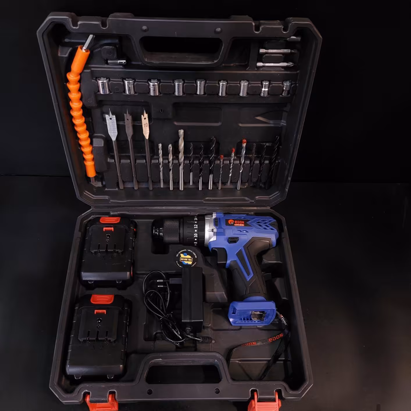 دریل شارژی 21 ولت چکشی ادون