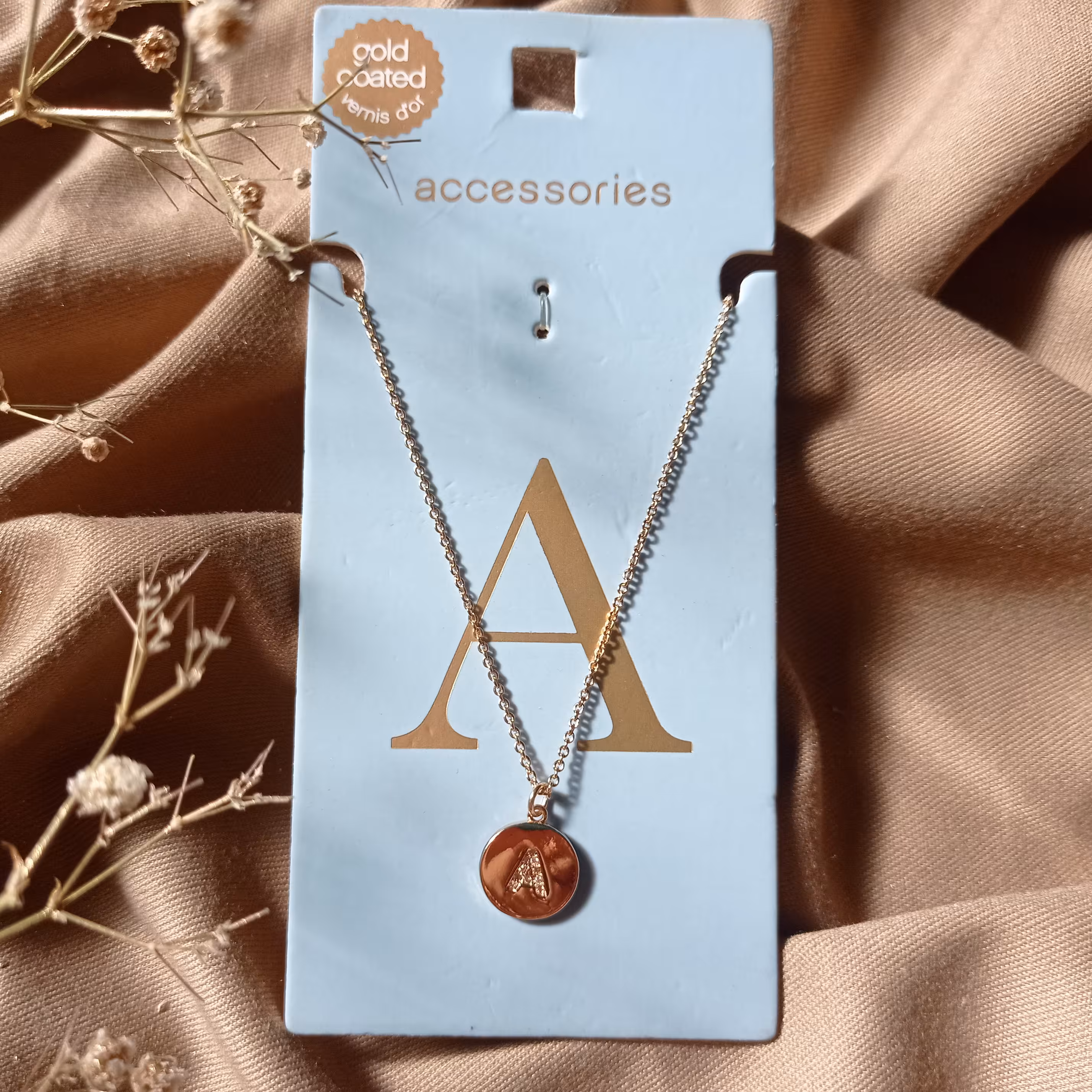 گردنبند اسم گردنبند حروف گردنبند روکش طلا گردنبند رنگ ثابت