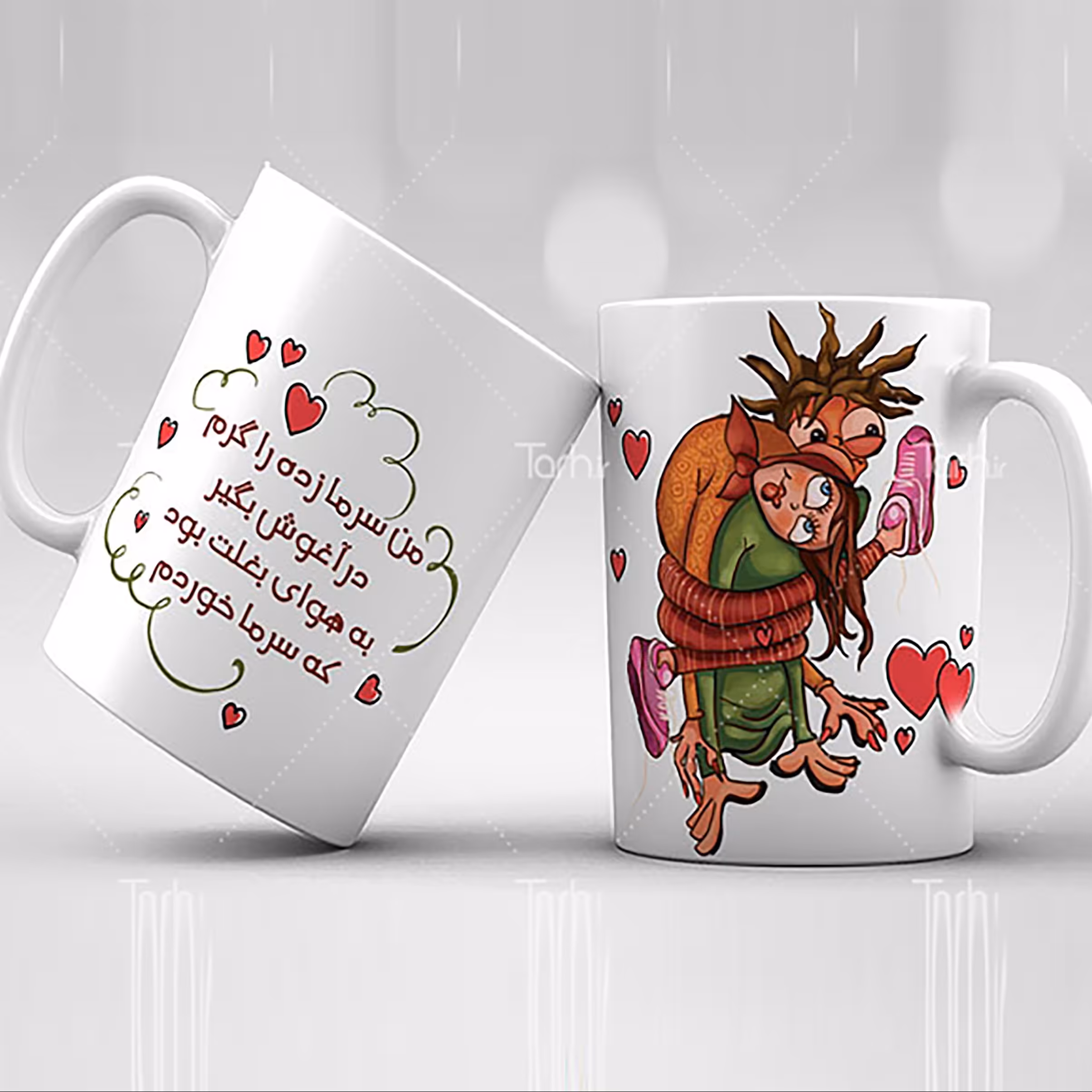 ماگ عاشقانه و چاپ عکس ارسالی از طرف شما  91