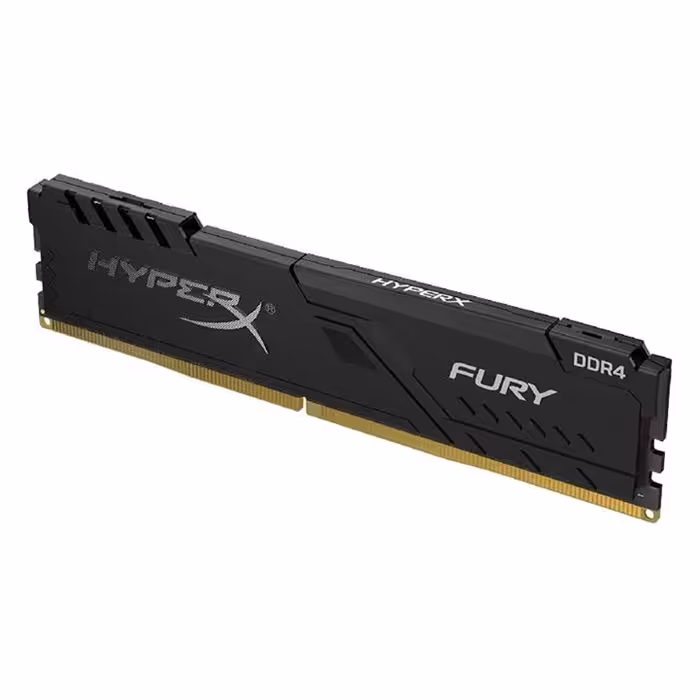 رم کامپیوتر DDR4 تک کاناله 3200 مگاهرتز CL16 کینگستون مدل HyperX FURY ظرفیت 8 گیگابایت