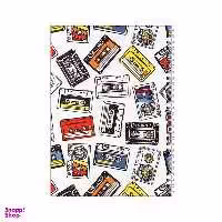 دفتر مشق 100 برگ بامبیلیپ طرح نوارکاست کد 2833969