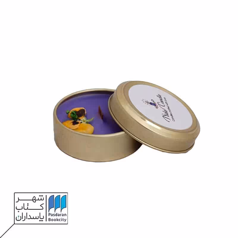 شمع قوطی فلزی قطر 6