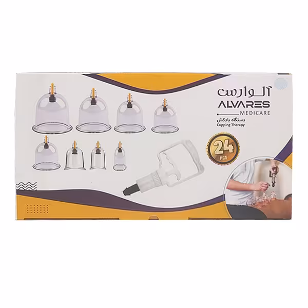 بادکش 24 لیوانه آلوارس Alvares