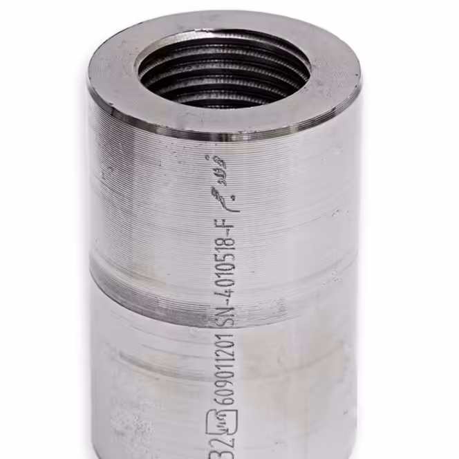 کوپلر میلگرد سایز 32 اتصالات مکانیکی فولاد حجم با نشان استاندارد ایران