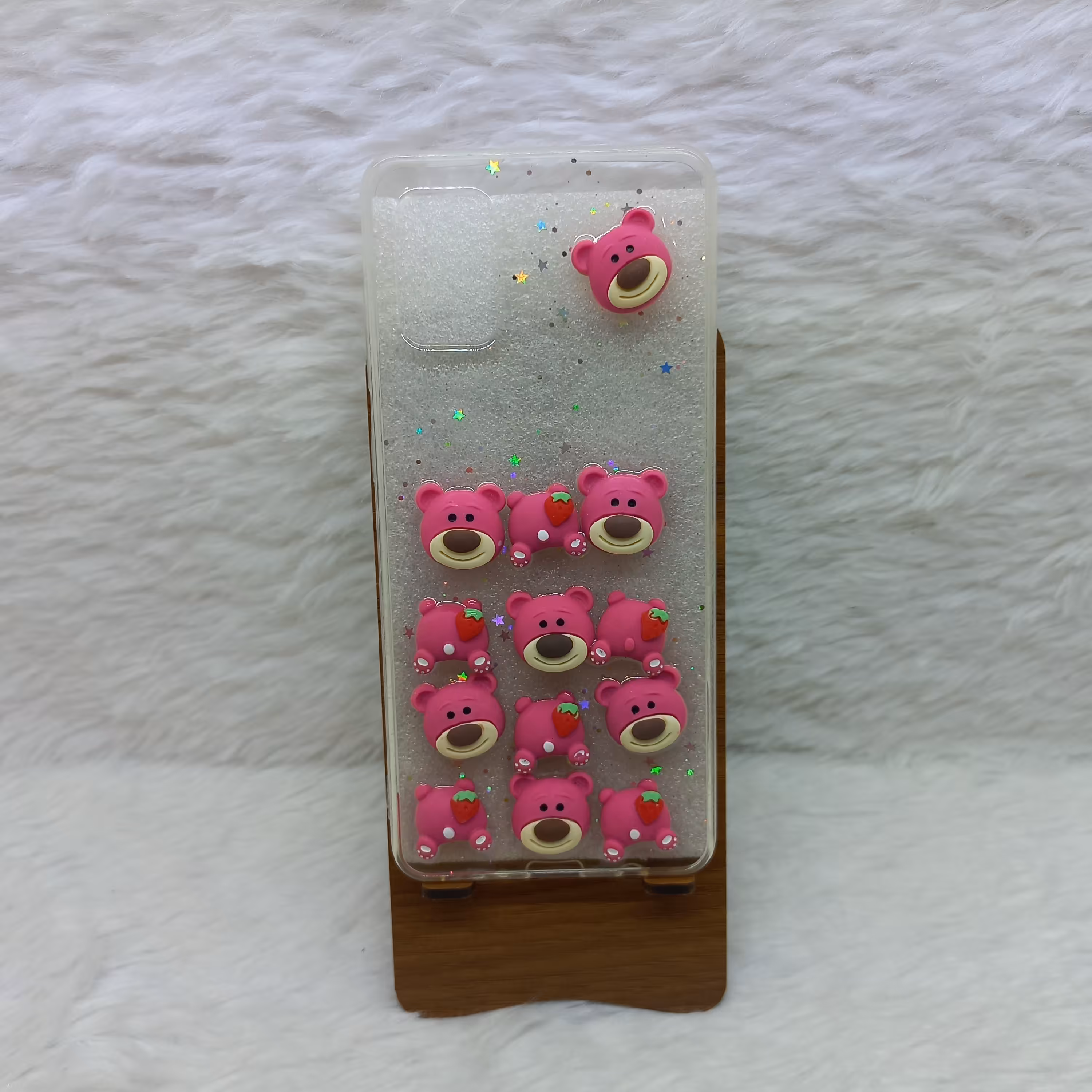 گارد (قاب) گوشی دخترانه A31 مدل برجسته طرح پاندا مناسب گوشی Samsung A31