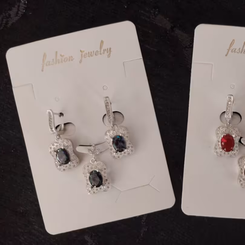 نیم ست نقره زنانه عمده خرده