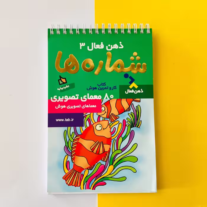 کتاب ذهن فعال 3 شماره ها 80 معمای تصویری انتشارات دیبایه