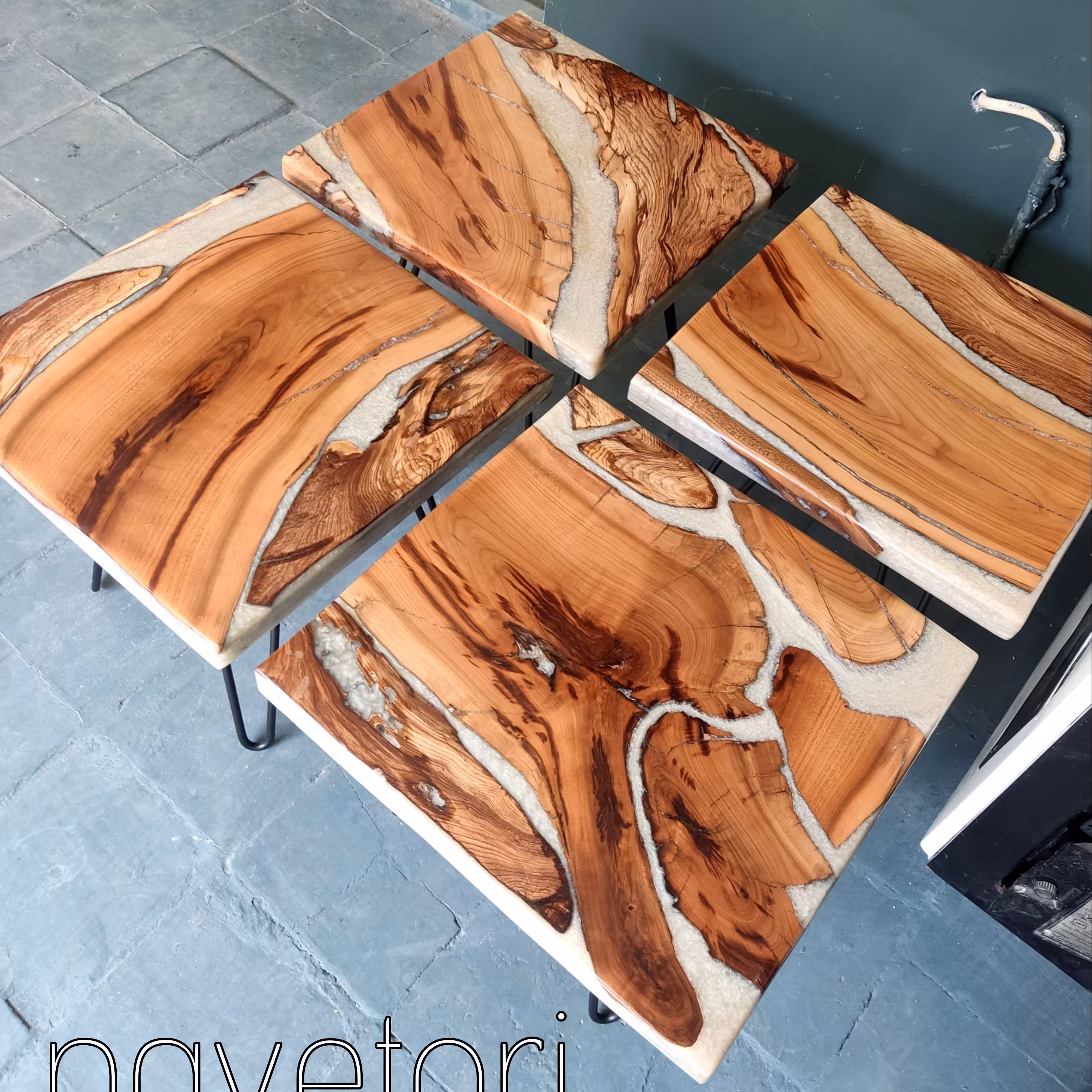 میز  جلو مبلی چهار تیکه