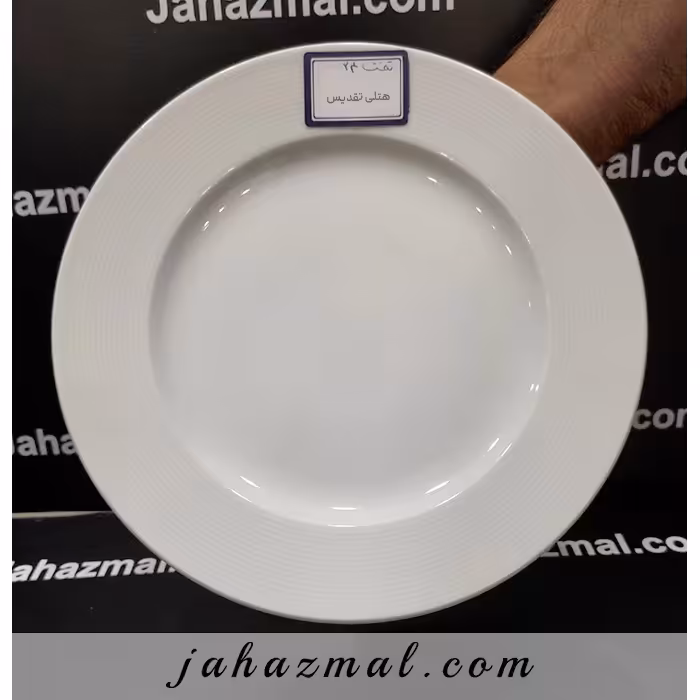 بشقاب تخت 24 هتلی چینی تقدیس (پلوخوری)