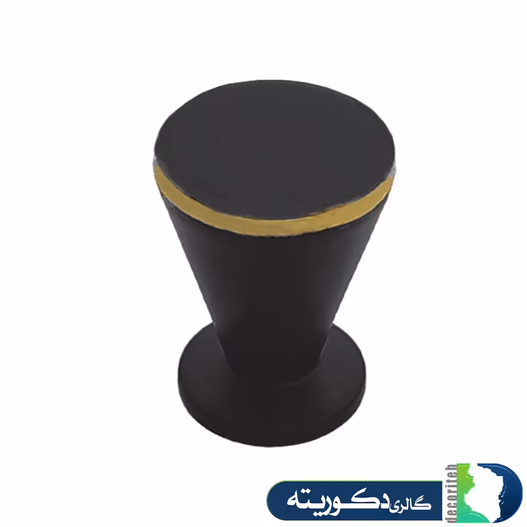 دستگیره تکپیچ مدرن 392  رنگ ترکیبی طلائی کاپران با 5سال ضمانت تعویض بی شرط