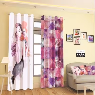 پرده تصویری طرح الیزا