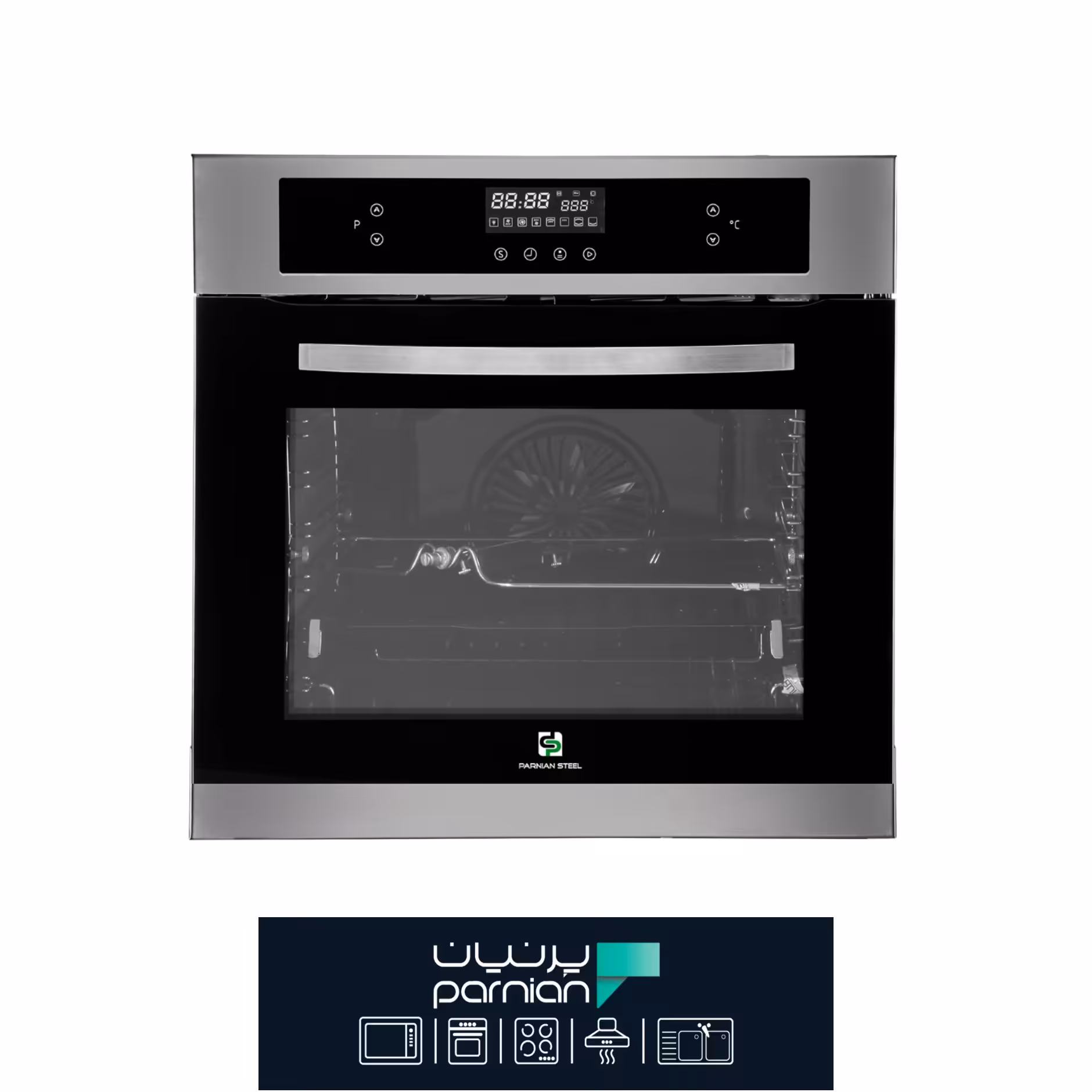 فر  توکار  برقی پرنیان استیل مدل PO 105  - تخفیف ویژه