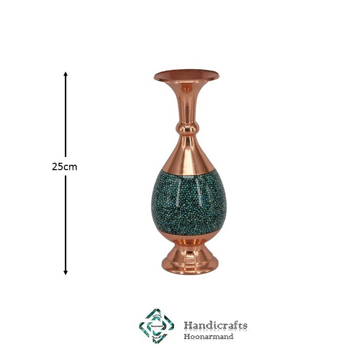 گلدان صراحی 25 فیروزه کوب