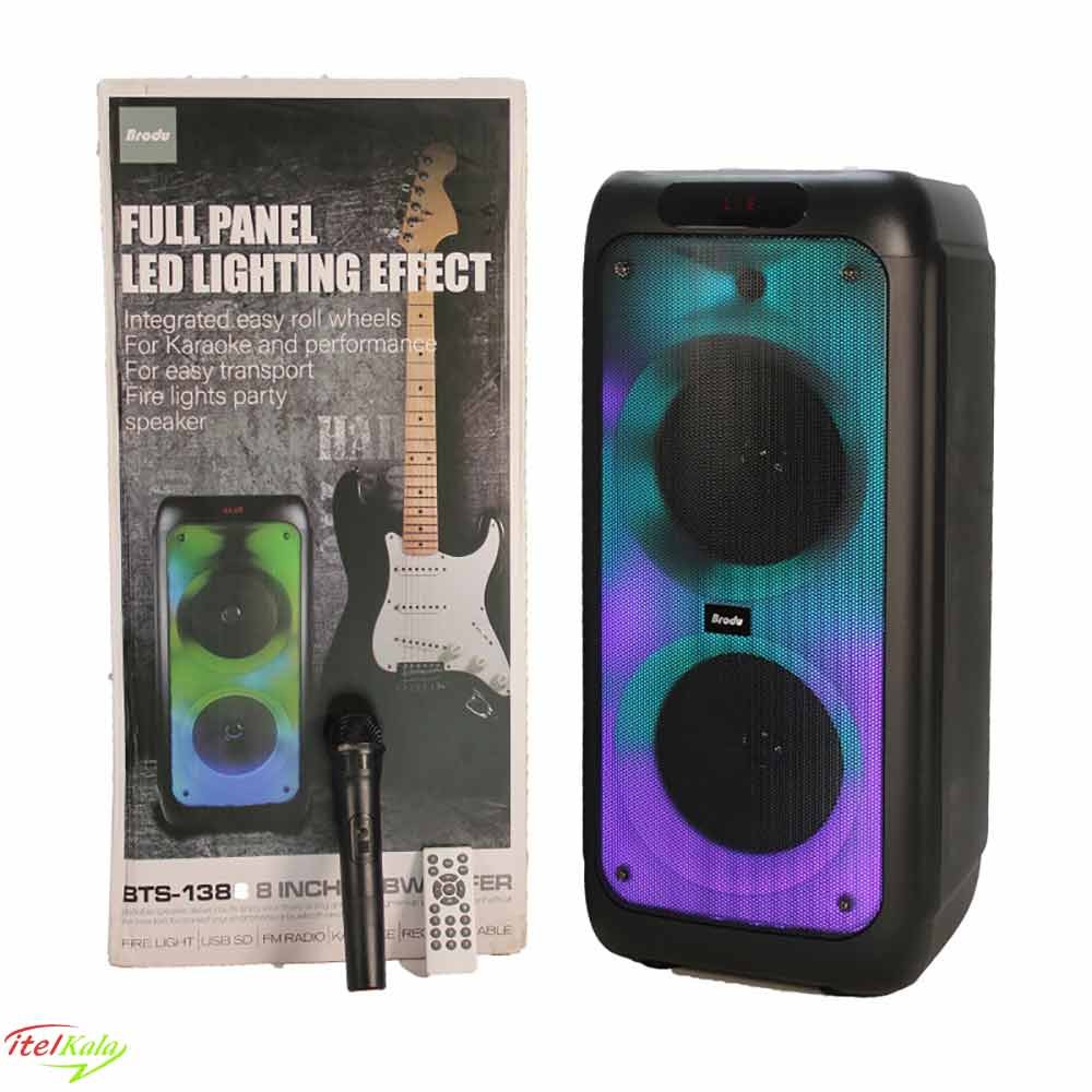 اسپیکر بلوتوثی BTS-1388 با میکروفون بی سیم