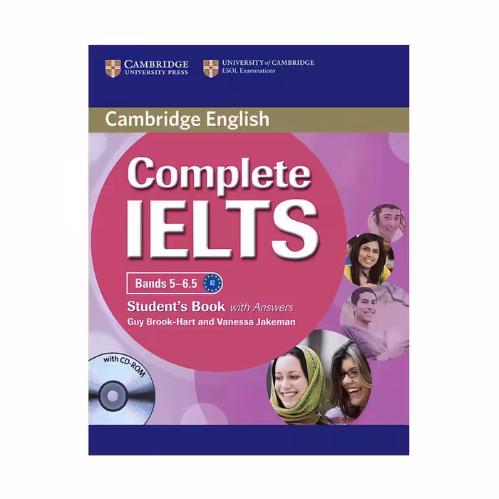 کتاب زبان Cambridge English Complete IELTS Student Book B2 همراه با کتاب کار و CD انتشارات کمبریج