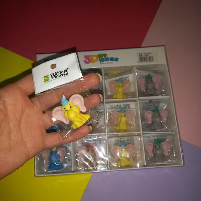 پاک کن فیل بسته 36 عددی