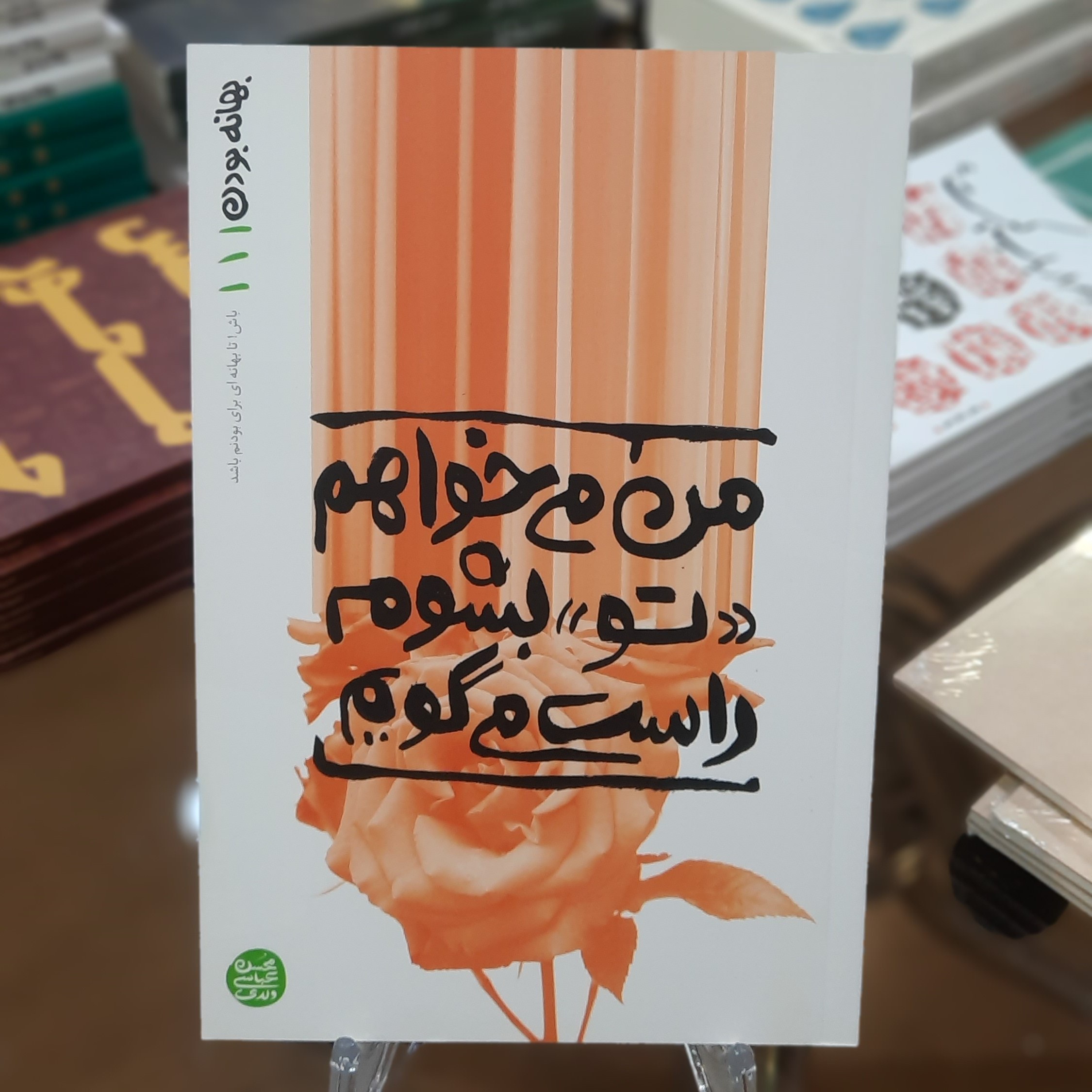 کتاب من میخواهم تو بشوم راست می گویم (بهانه بودن 1) اثر محسن عباس ولدی