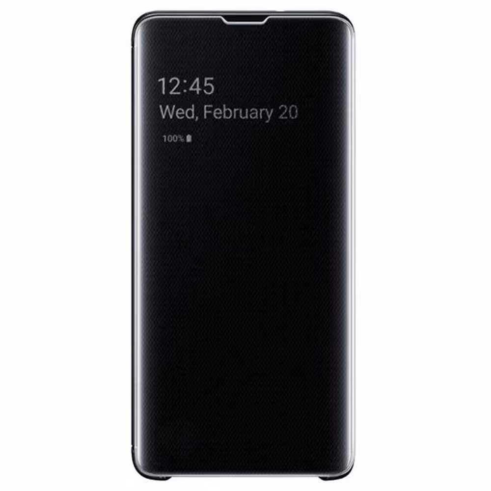 کیف کلاسوری سامسونگ S10 مدل Clear View Standing