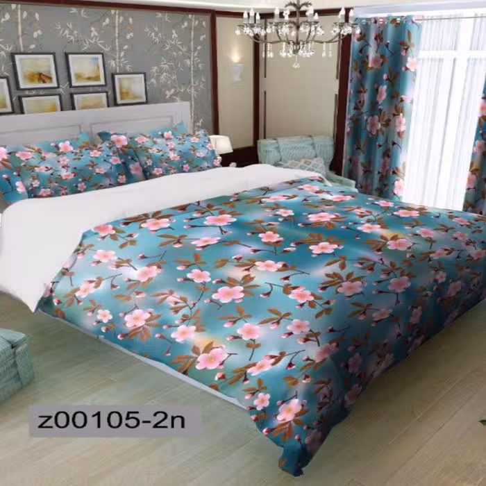 سرویس روتختی 1 نفره تنسل چاپی برندترک لند (Turk Land)  کد rs z 105