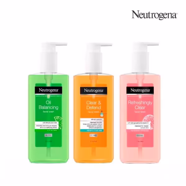 ژل شستشوی نوتروژینا  در3عصارهNeutrogena