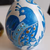 تخم مرغ سفالی مرغ آبی