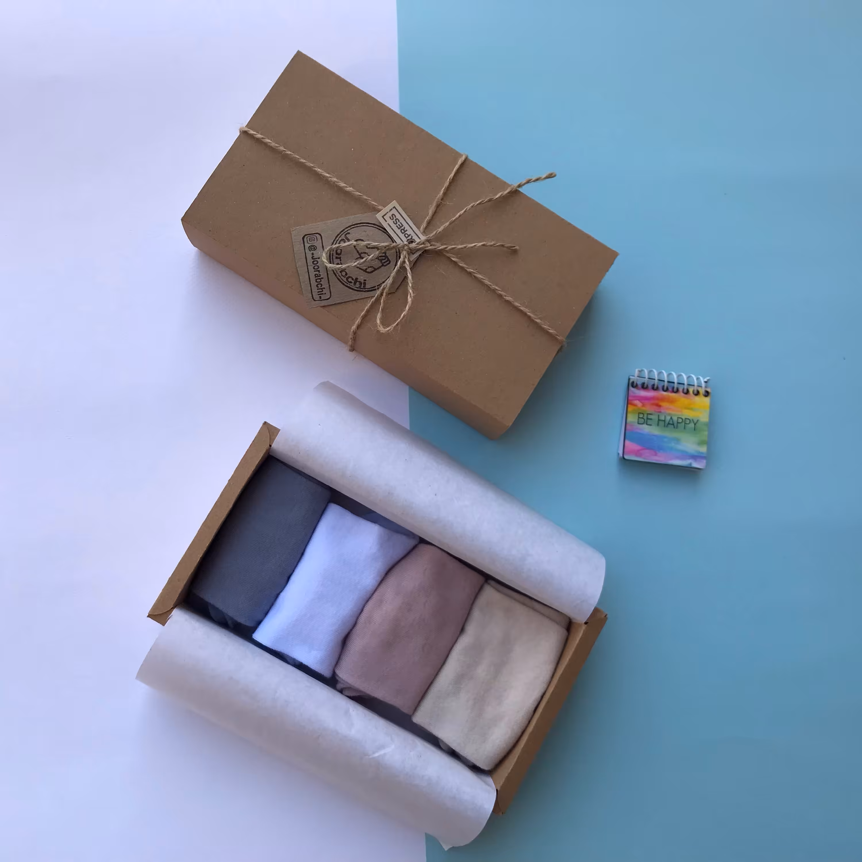 پک جوراب مدل مینیمال 4 عددی