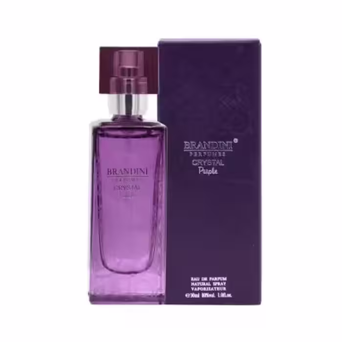عطر جیبی زنانه برندینی مدل Purple Crystal حجم 25 میلی لیتر