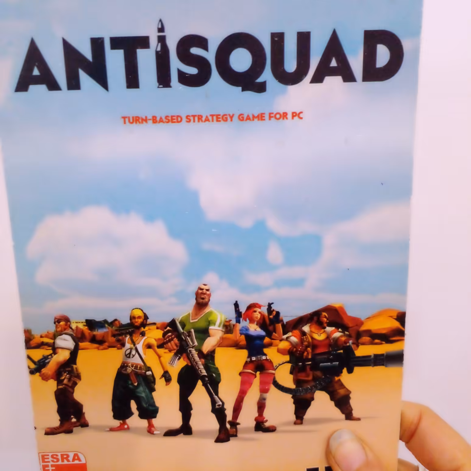 بازی کامپیوتری  antisquad