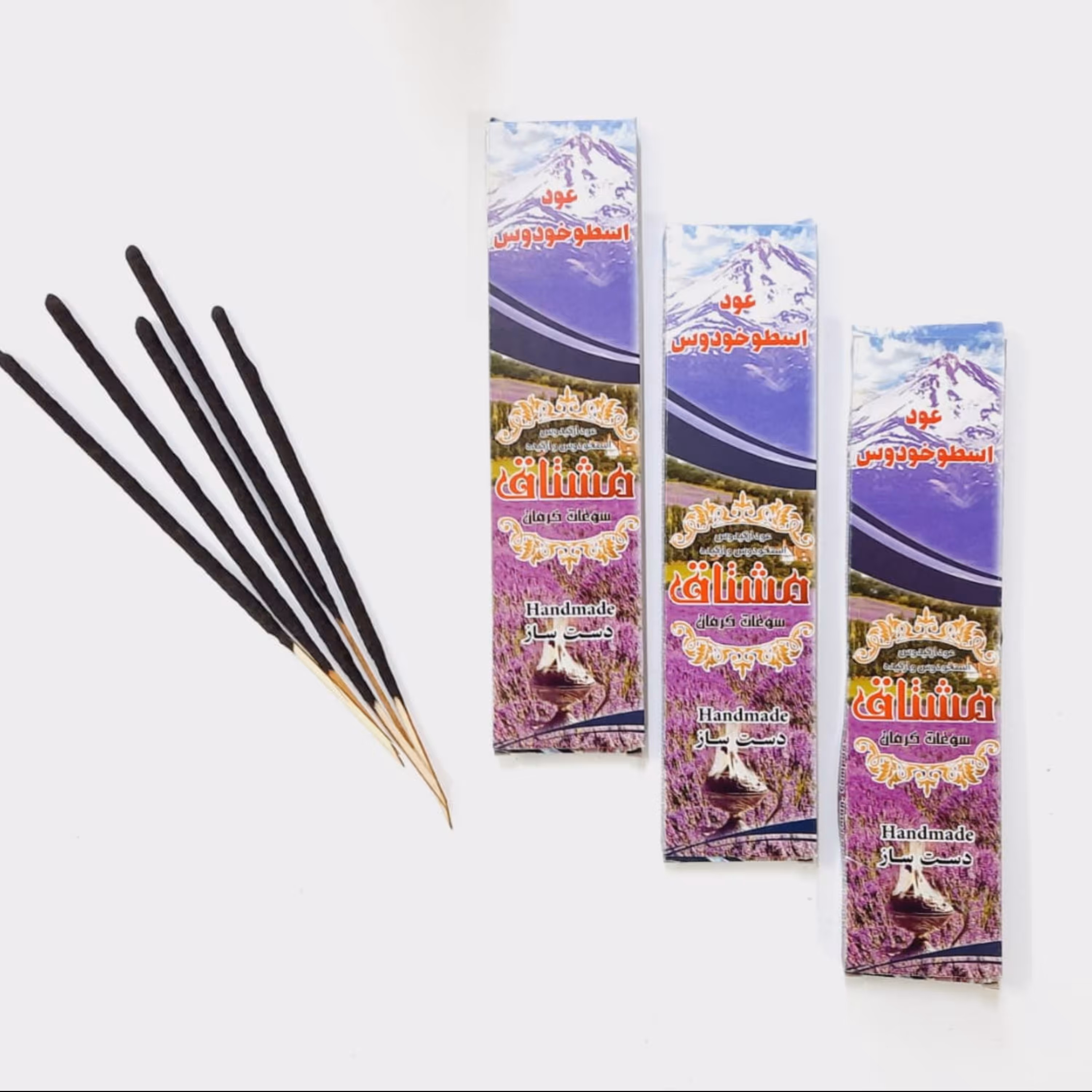 عود دست ساز اسطخدوس (5 عددی )