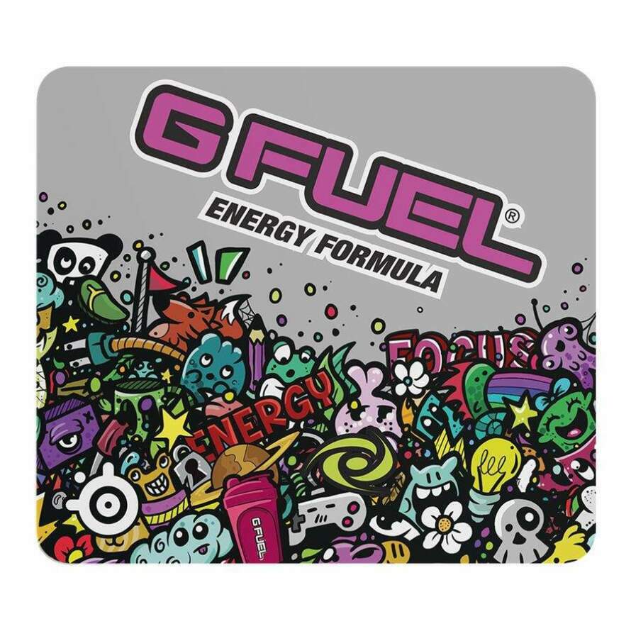 موس پد گیمینگ استیل سریز QCK G FUEL EDITION