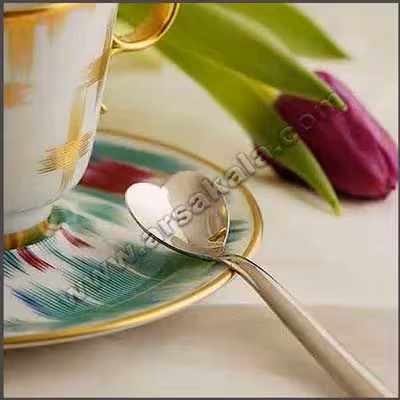 قاشق چایخوری 6 عددی طرح قلب