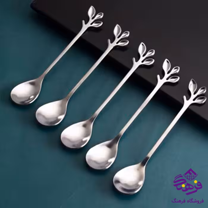 قاشق چای برگ استیل 20