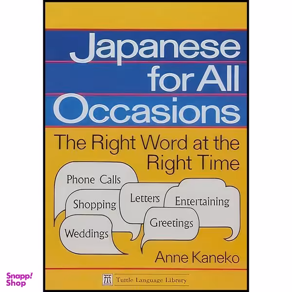 کتاب Japanese for All Occasions اثر Anne Kaneko انتشارات Tuttle Publishing