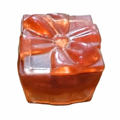 جعبه پاپیون دستساز رزینی قرمز